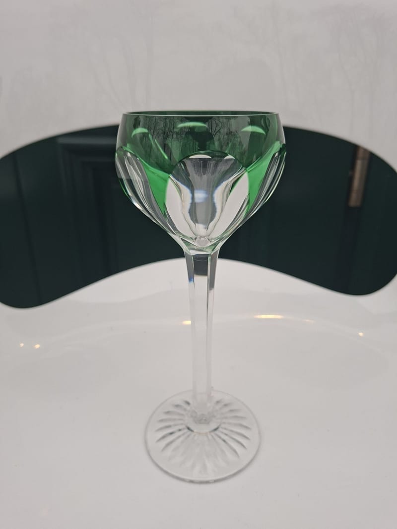 St Louis Roemer Cristal Joseph Verre Roemer Saint Louis Vert