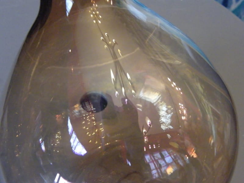 Vase Verre Mathieu Grodet 2004 Nancy — vue 4