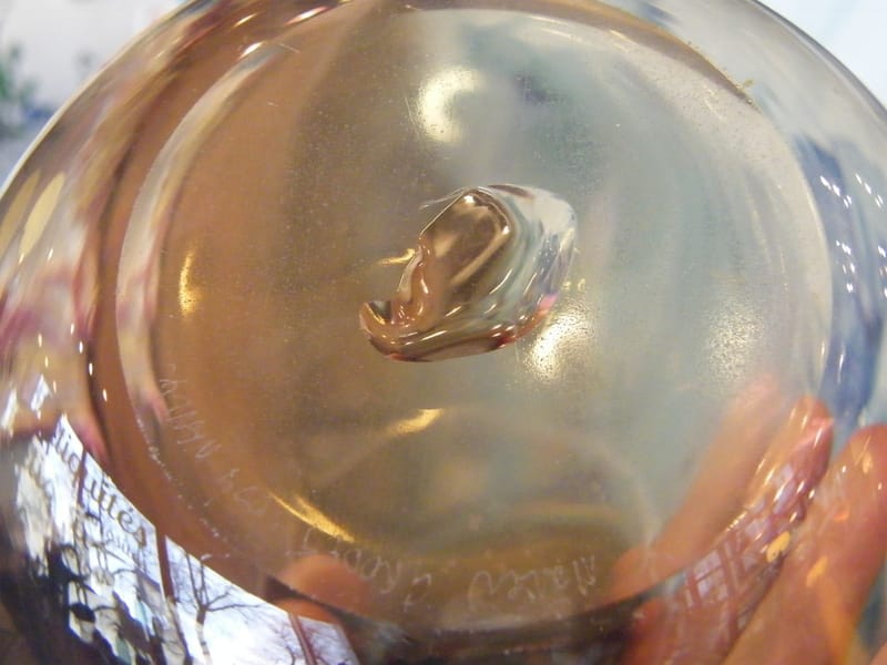 Vase Verre Mathieu Grodet 2004 Nancy — vue 5