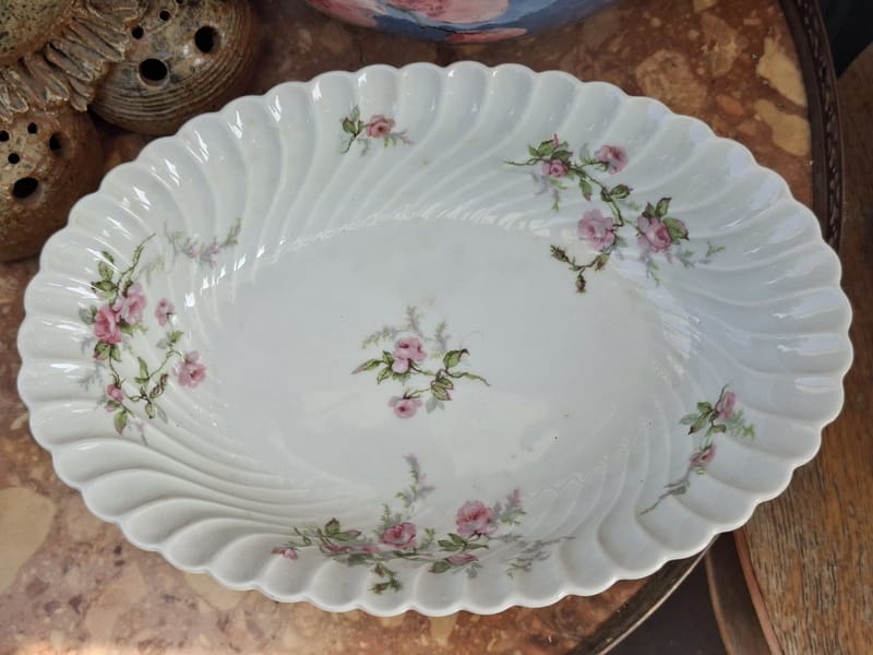 Haviland Plat Creux Ovale Porcelaine Limoges Torse Sylvie — view 2 of 5