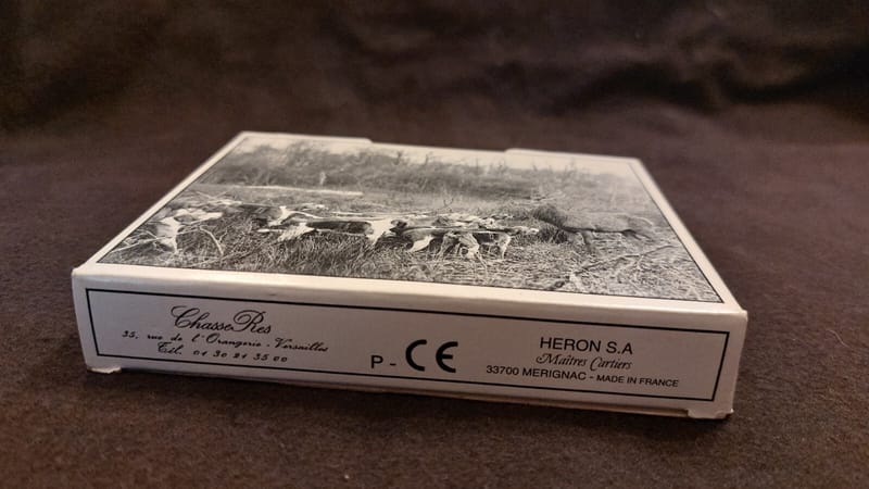 Cartes Jeu Chasse Res Versailles Héron sous blister — view 3 of 6