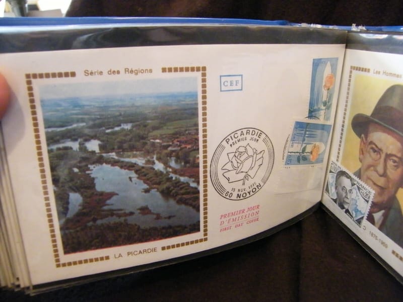 "Enveloppe 1er jour La Picardie 1975 + 1 Timbre non oblitéré"