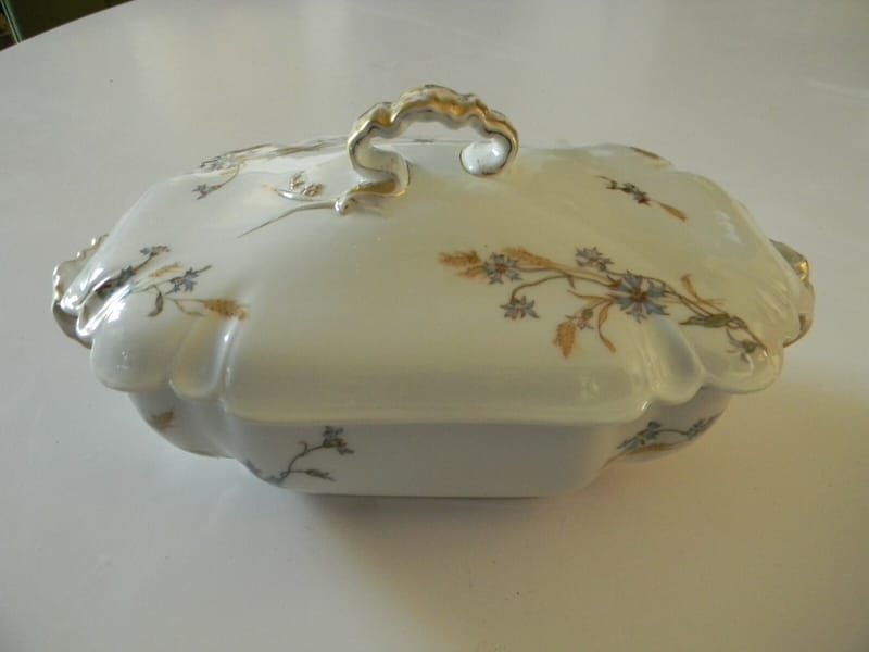 Limoges Haviland Légumier Porcelaine Prevel Metz N°2"