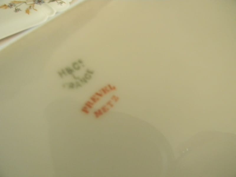 Limoges Haviland Légumier Porcelaine Prevel Metz N°2" — vue 4