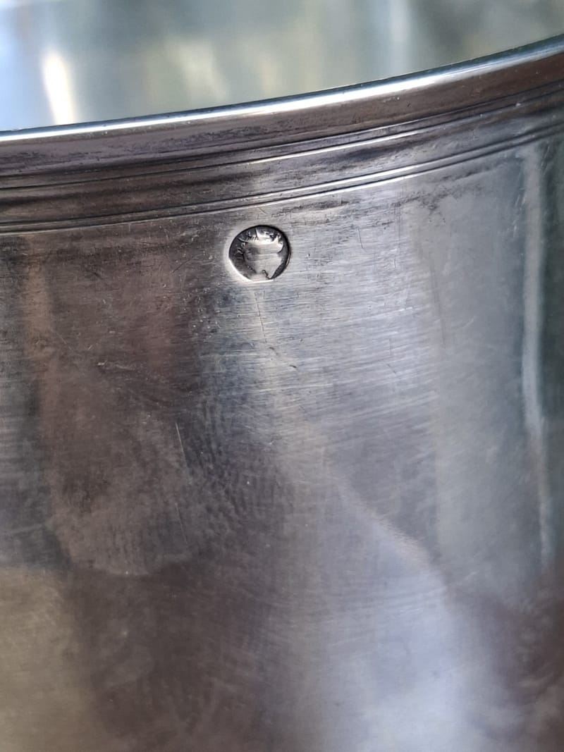 Timbale Argent Massif Vieillard Silver Silber Théodore Tonnelier — vue 5