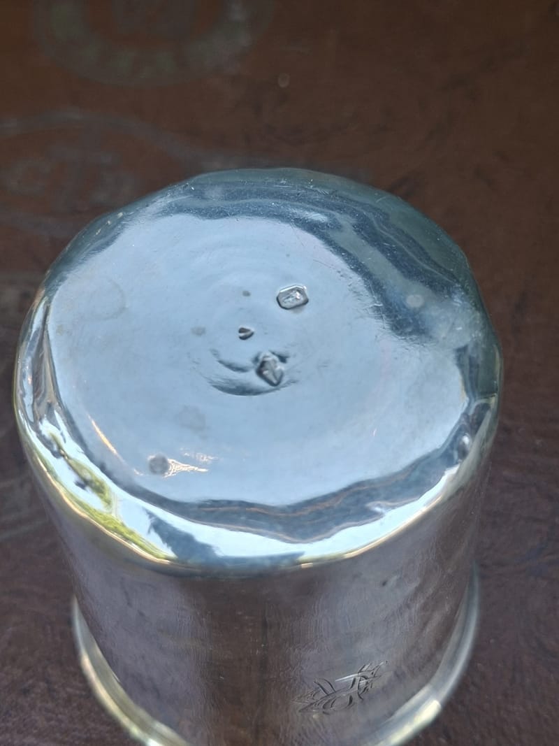 Timbale Argent Massif Vieillard Silver Silber Théodore Tonnelier — vue 7