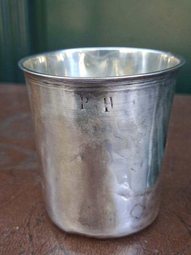 Timbale Argent Massif Vieillard Silver Silber Théodore Tonnelier — vue 3
