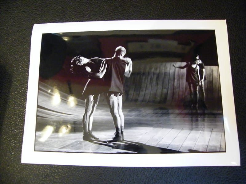 "Photographie La peau du monde Preljocaj 1992 par Valès"