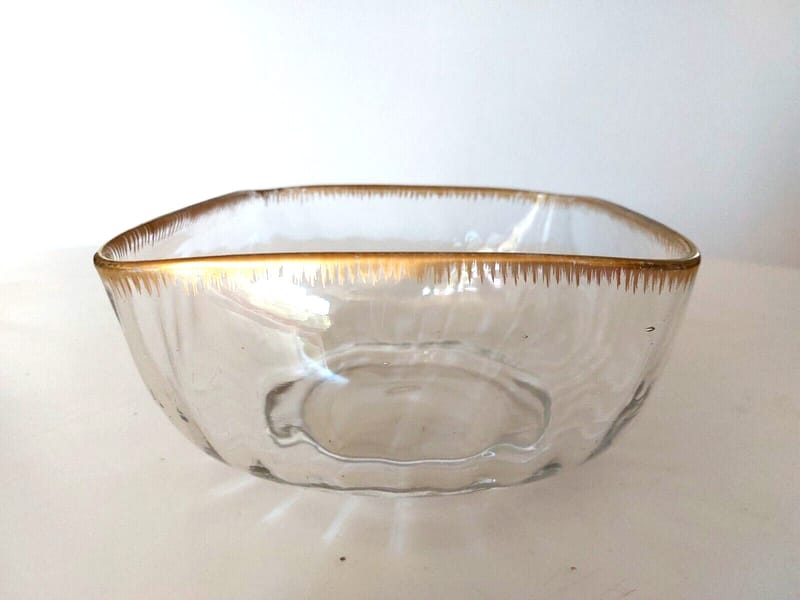 Daum Cristal Bol Saladier Dorures XIX ème siècle — vue 5
