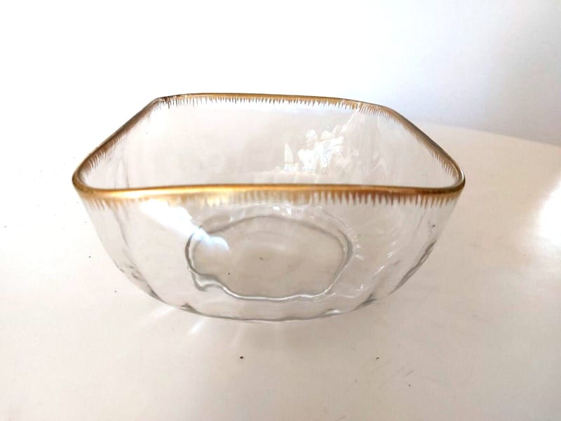 Daum Cristal Bol Saladier Dorures XIX ème siècle — vue 2