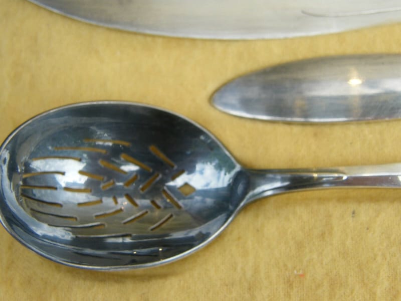 Christofle Art Déco Ménagère Service Argent Plaqué Silver Silber — vue 6