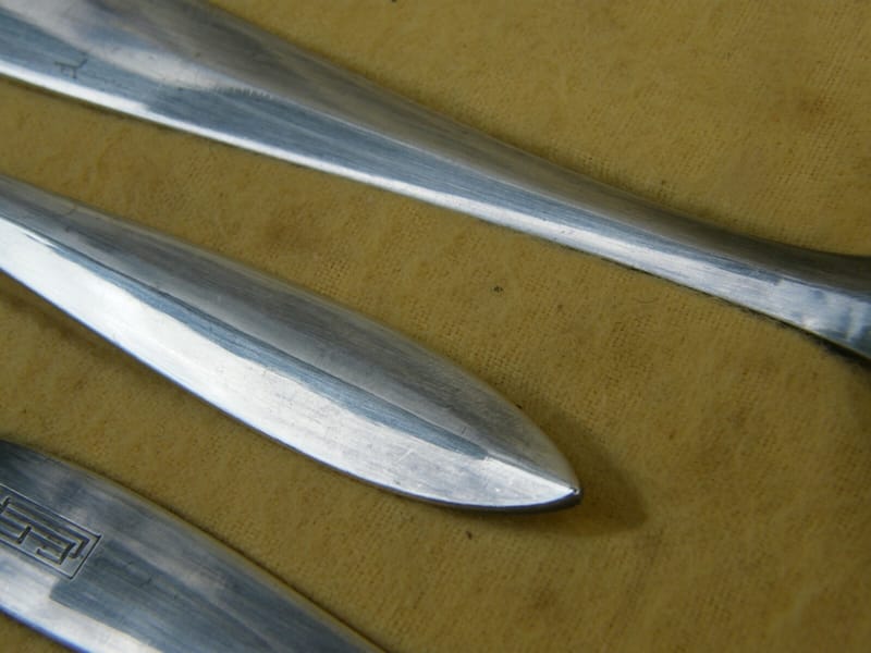 Christofle Art Déco Ménagère Service Argent Plaqué Silver Silber — vue 9