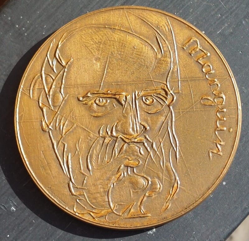 Médaille Bronze Manguin 1973 Lumière Vie Couleur