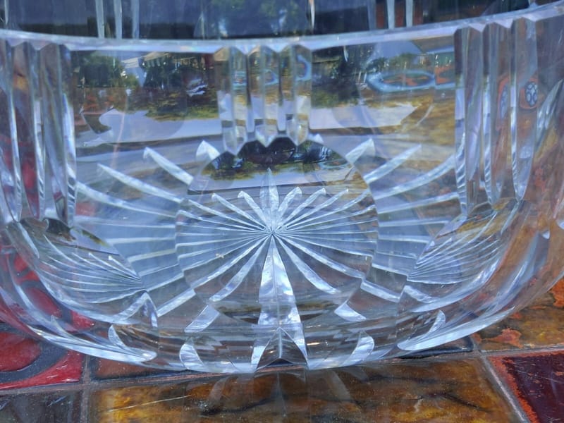 St Louis Coupe Cristal Signée Saint Louis Saladier — vue 2