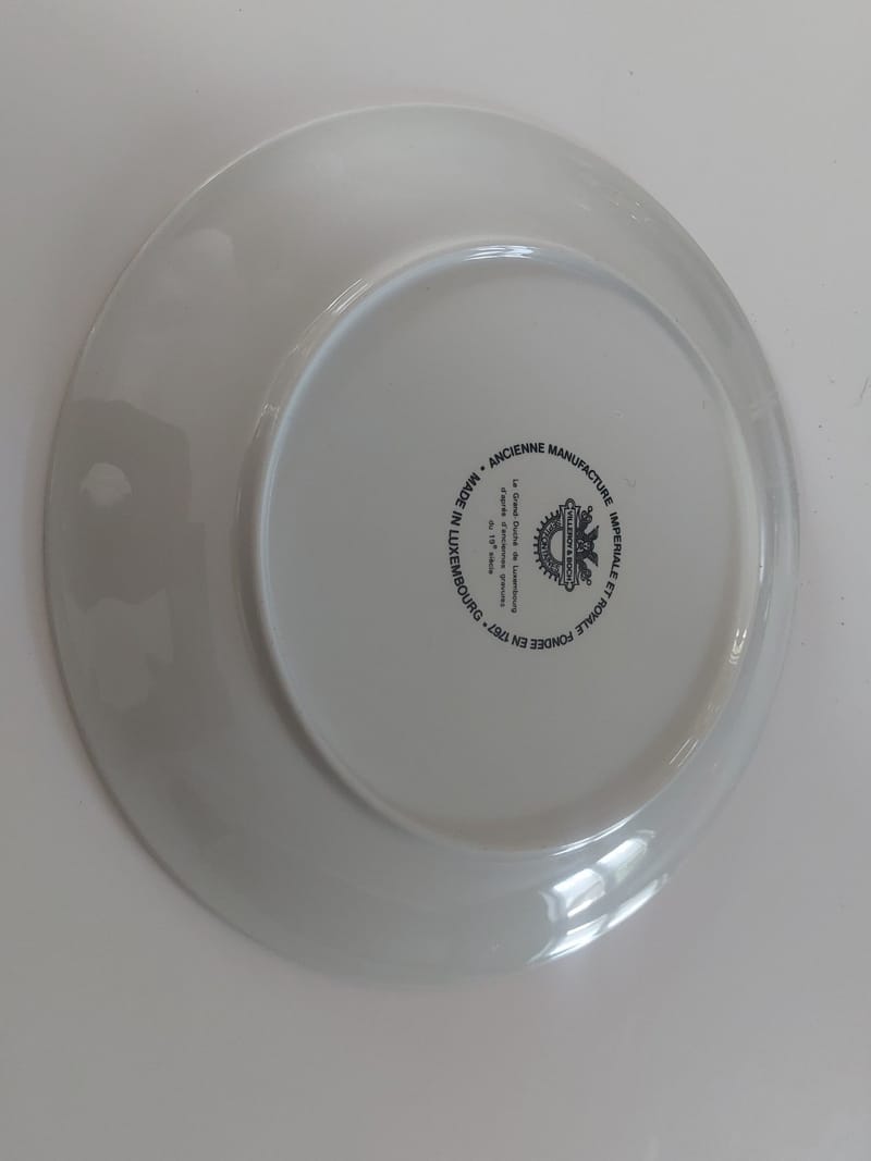 Villeroy & Boch Assiette Luxembourg 1835 N Liez — vue 5
