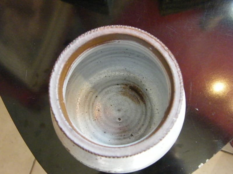 Céramique Pot sucre  Pierlot 1919 1979 Ratilly Chouette Hulotte — vue 3