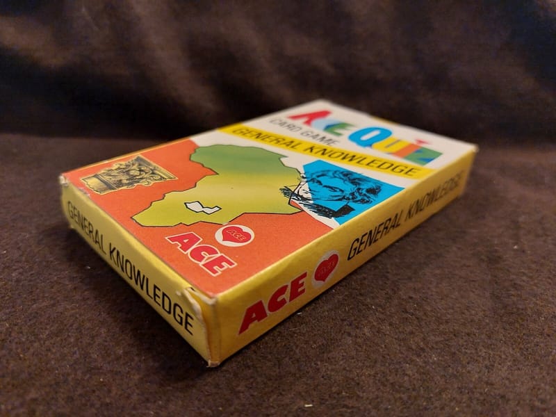 Cartes Ace Quiz Card General Knowledge sous blister — vue 2