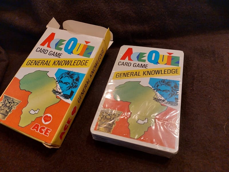 Cartes Ace Quiz Card General Knowledge sous blister — vue 3