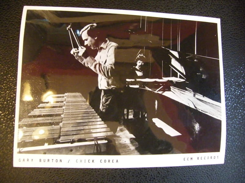 "Photographie Gary Burton Chick Corea"