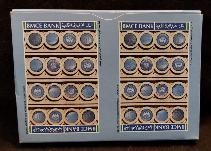 Cartes BMCE Bank Grimaud  sous blister