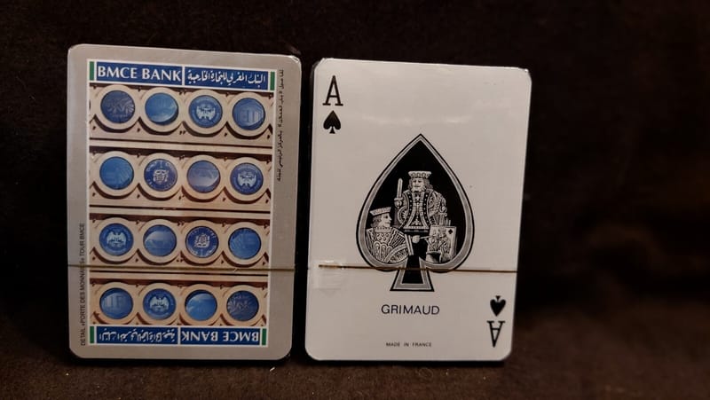 Cartes BMCE Bank Grimaud  sous blister — vue 4