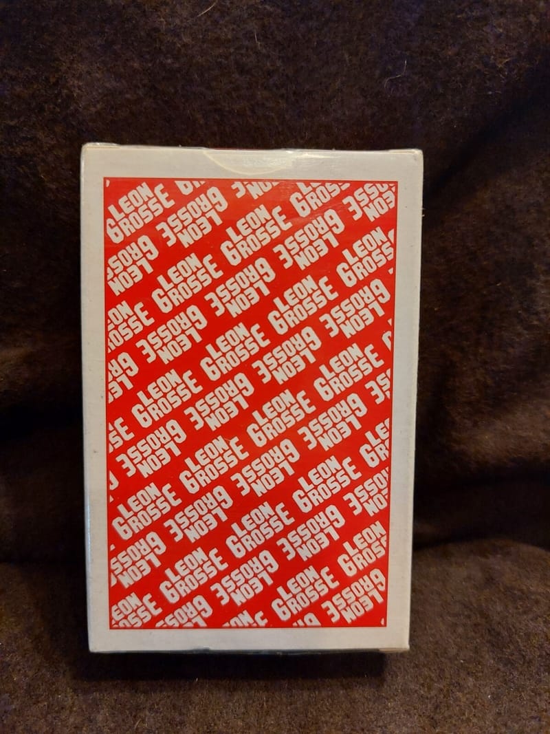 Cartes Jeu Leon Grosse Editions Dusserre Paris sous Blister