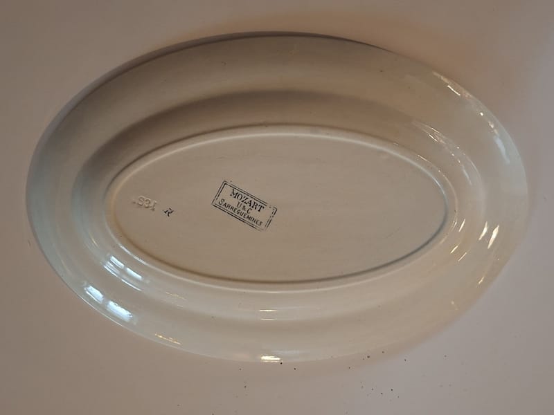 Sarreguemines Mozart Plat  Ovale 31,5 cm — vue 4