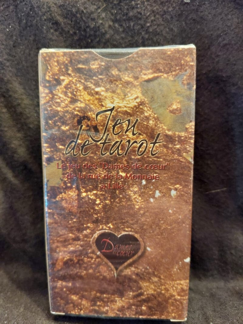 Heron Jeu Tarot 78 Cartes Dames de Coeur rue monnaie Lille 1992 sous blister