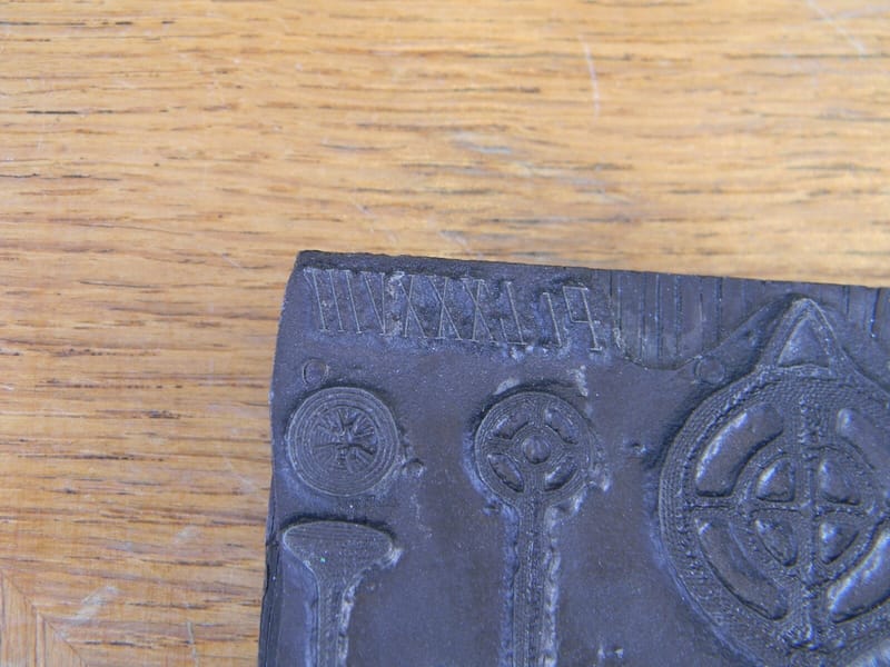 Tampon à Encre Ancien Bijoux Arabes — vue 3