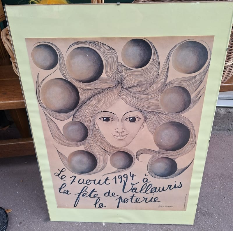 Jean Marais Affiche Vallauris Fête de la Poterie 1994