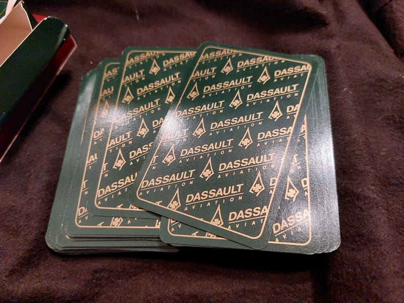 Cartes Jeu Héron Dassault Aviation — vue 3