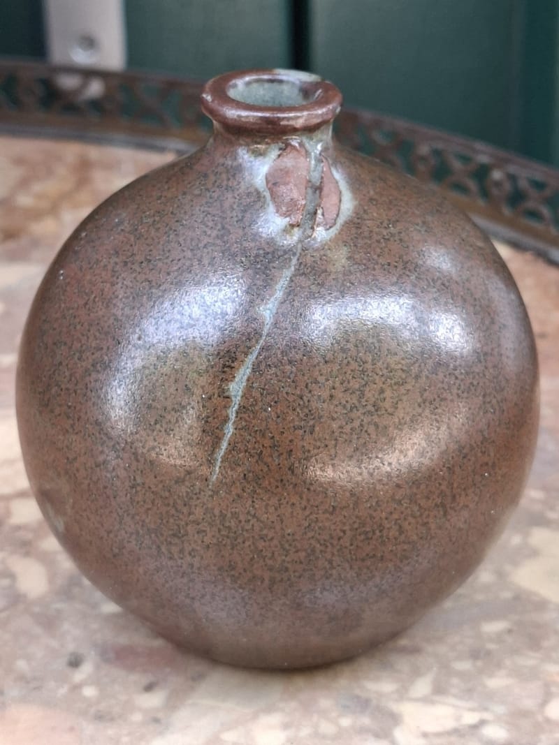 Nanouk Anne Pham Céramique Vase Boule Artiste Alsacienne