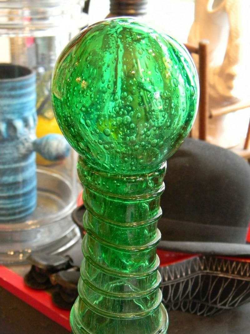 Carafe Verre Bullé Années 70 Space Age — vue 2