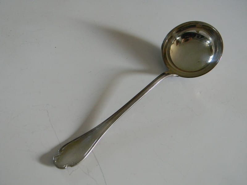 Christofle Louche Crème Argent Plaqué Modèle Pompadour Silver Silber