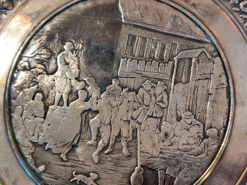 Argent Kermesse Flamande Boite à Bijoux Silver Silber — vue 6