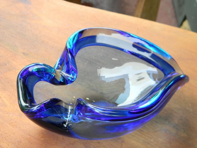 Murano Somerso Cendrier As Pique Verre — vue 2