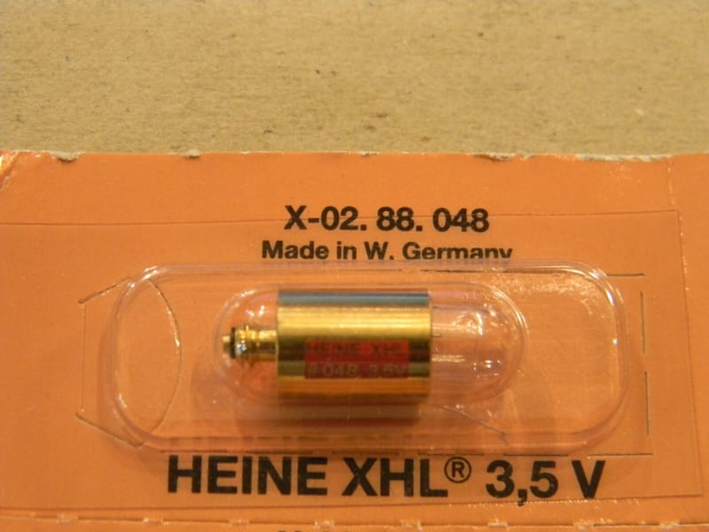 Heine XHL Ampoule Lampe Bulbs 3,5 V X0288048 sous blister