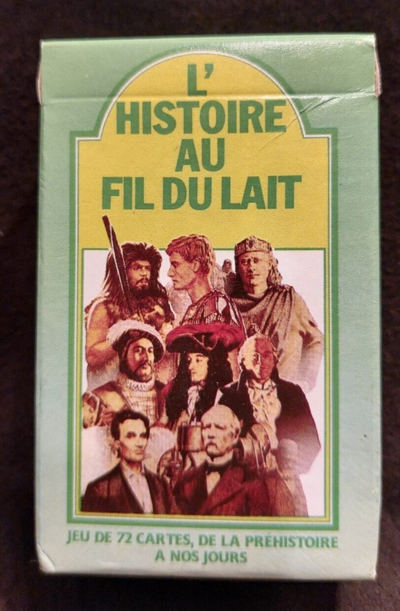 Cartes Histoire au Fil du Lait CIDIL sous blister