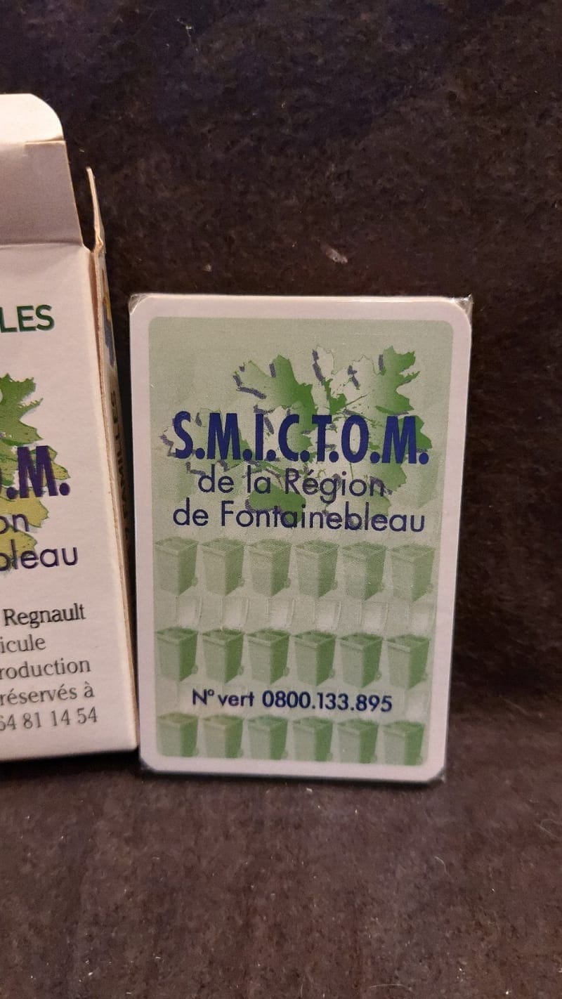Cartes Jeu 7 Familles SMICTOM Gérard Regnault sous blister — vue 3
