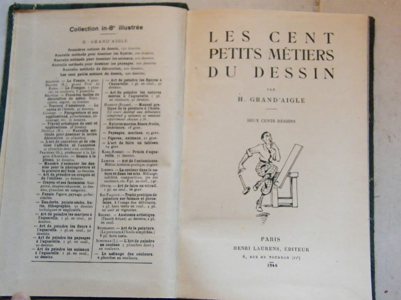 Les Cent petits Métiers du Dessin Grand'Aigle 1946