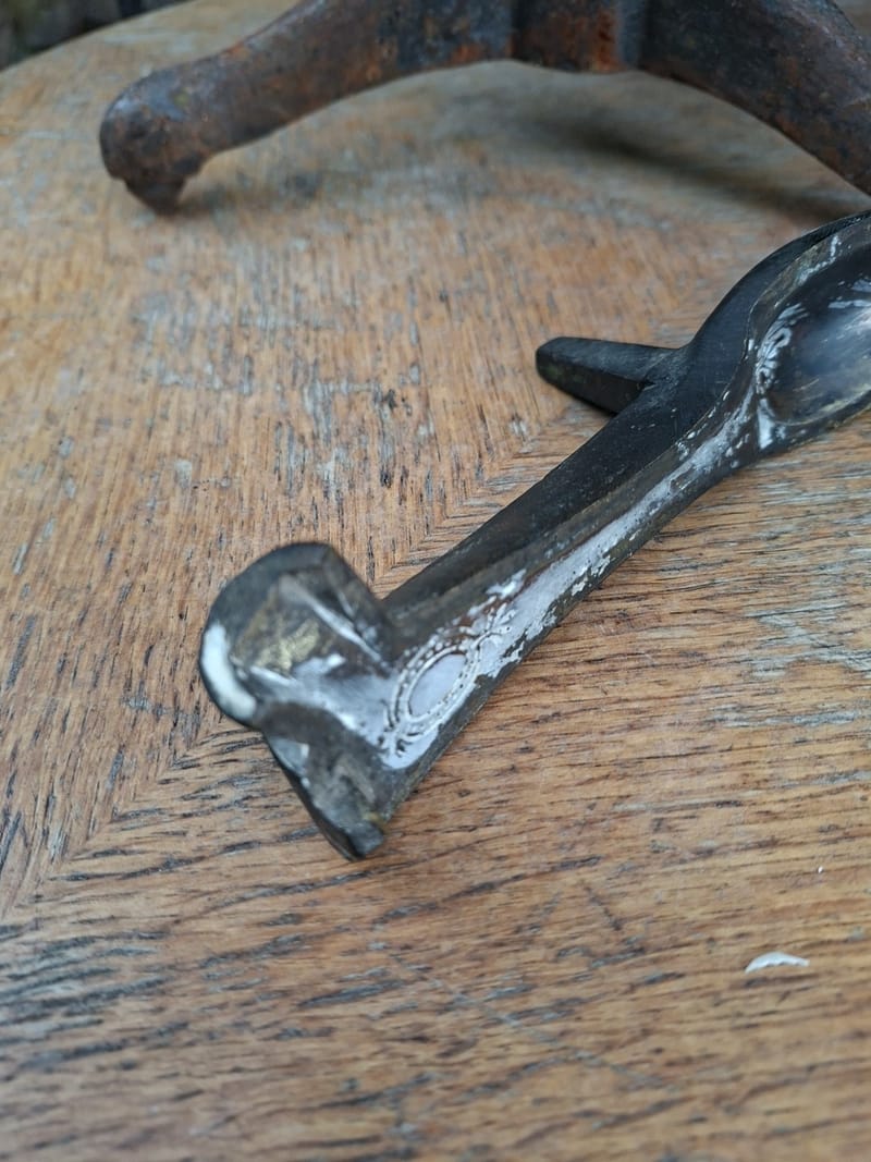 Moule Bronze Cuillère Café Ancien — vue 6