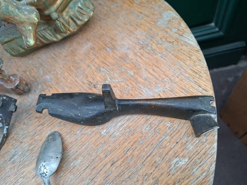 Moule Bronze Cuillère Café Ancien — vue 7