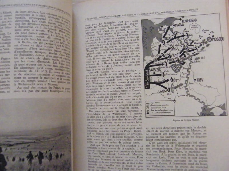 Le deuxième conflit mondial 1946 2 Tomes Maurice Baumont WWII — vue 5