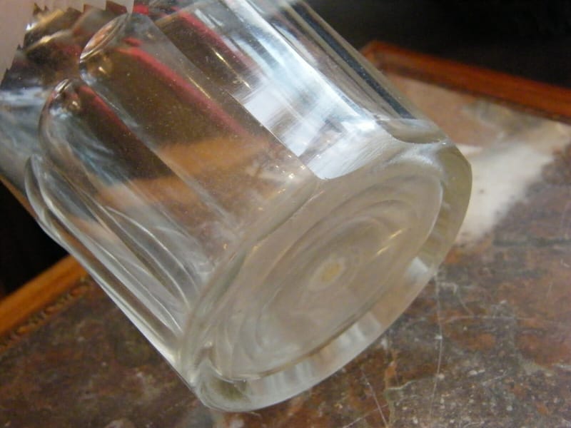 Bouteille Marc Pans Coupés Verre XIX ème siècle — vue 4