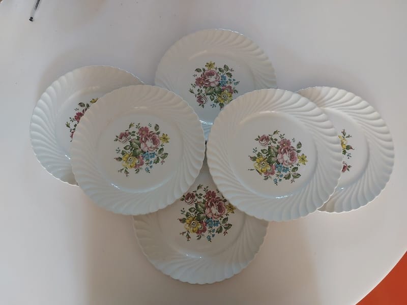Lunéville Assiettes Plates KG Lunéville Modèle Tradition