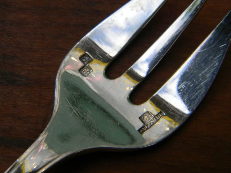 Christofle Fourchettes Huitres Art Déco Modèle Tosca Argent Plaqué Silver — vue 3