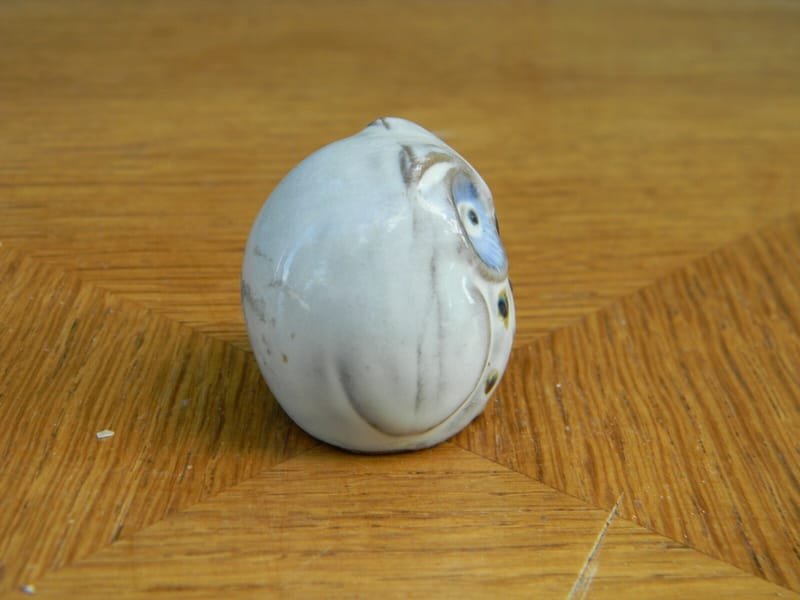 Hibou Chouette en Céramique 3,5 cm — vue 4