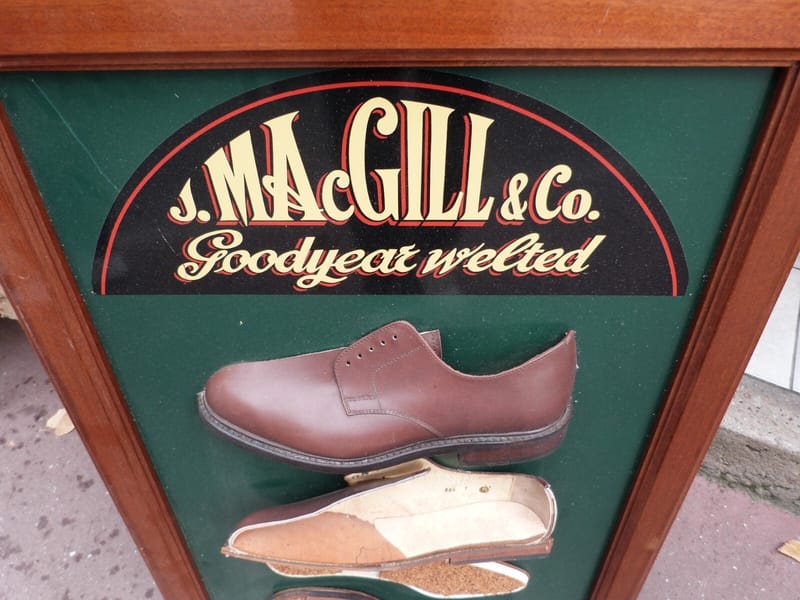 Chaussures Mac Gill & Co Panneau publicitaire Goodyear Welted N°3 — vue 2