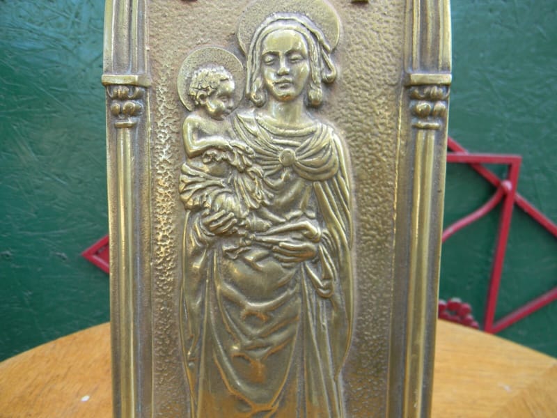 Bronze Max Le Verrier Vierge à l'Enfant en Bronze vers l'an 1525 Hauteur 34 cm — vue 3