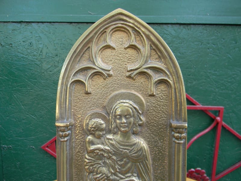 Bronze Max Le Verrier Vierge à l'Enfant en Bronze vers l'an 1525 Hauteur 34 cm — vue 2
